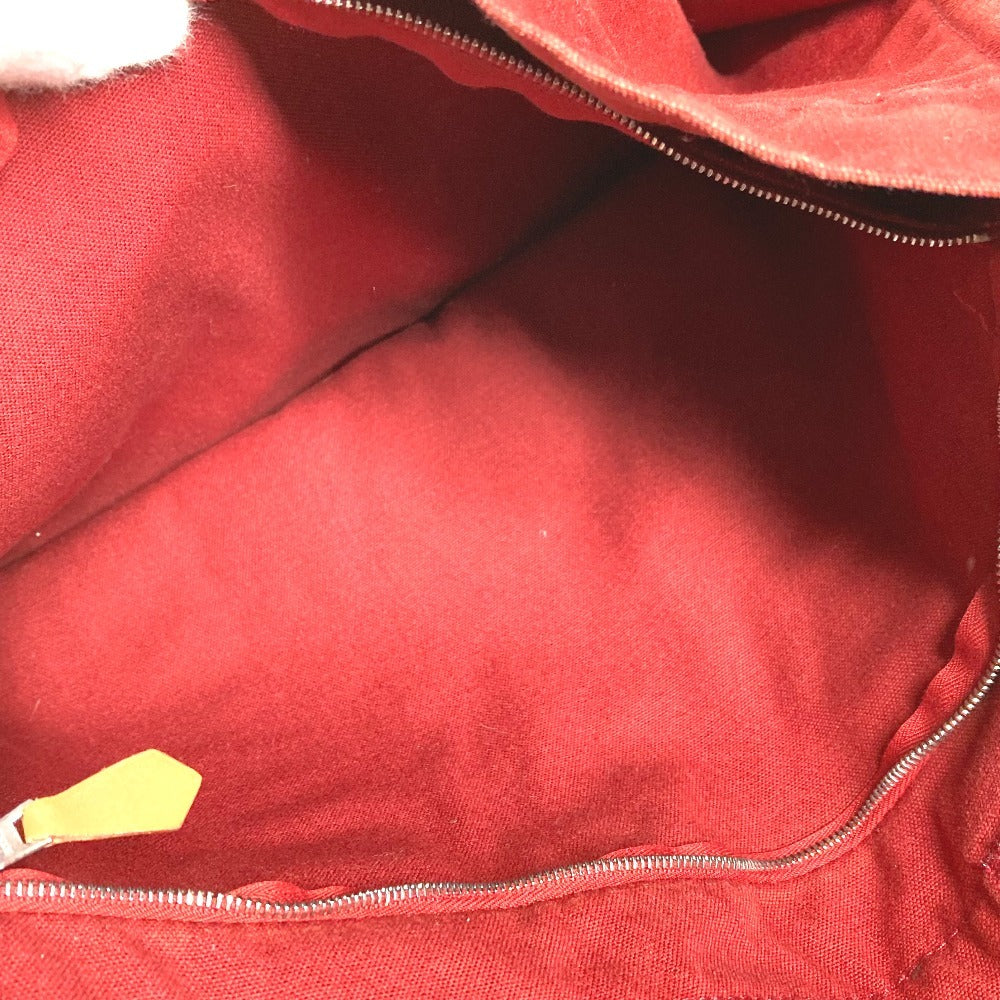 HERMES Foul Tou MM Foul Tou MM Tote Bag Handbag Cotton Unisex Red