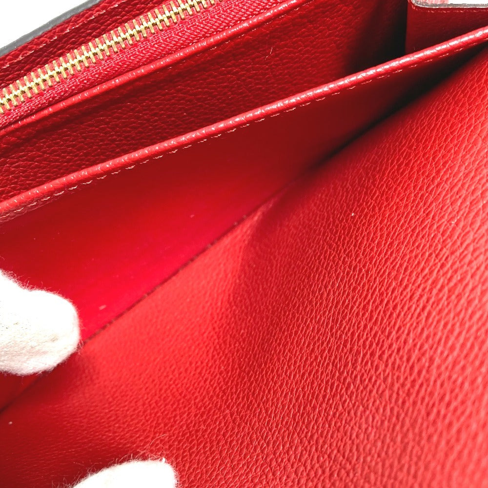 LOUIS VUITTON M61181 モノグラムアンプラント ポルトフォイユ サラ ロングウォレット フラップ 長財布 モノグラムアンプラントレザー ユニセックス レッド