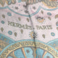 HERMES Aux Portes du Palais Kare 140 Carre 140 Shawl Stole Large Scarf Silk Unisex Purple