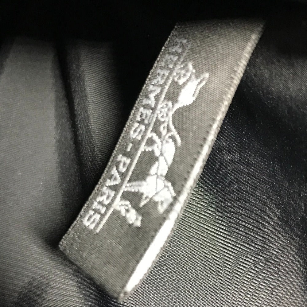 HERMES アカプルコMM アカプルコ MM カバン ミニボストンバッグ トートバッグ ハンドバッグ レザー/ナイロン ユニセックス ブラック