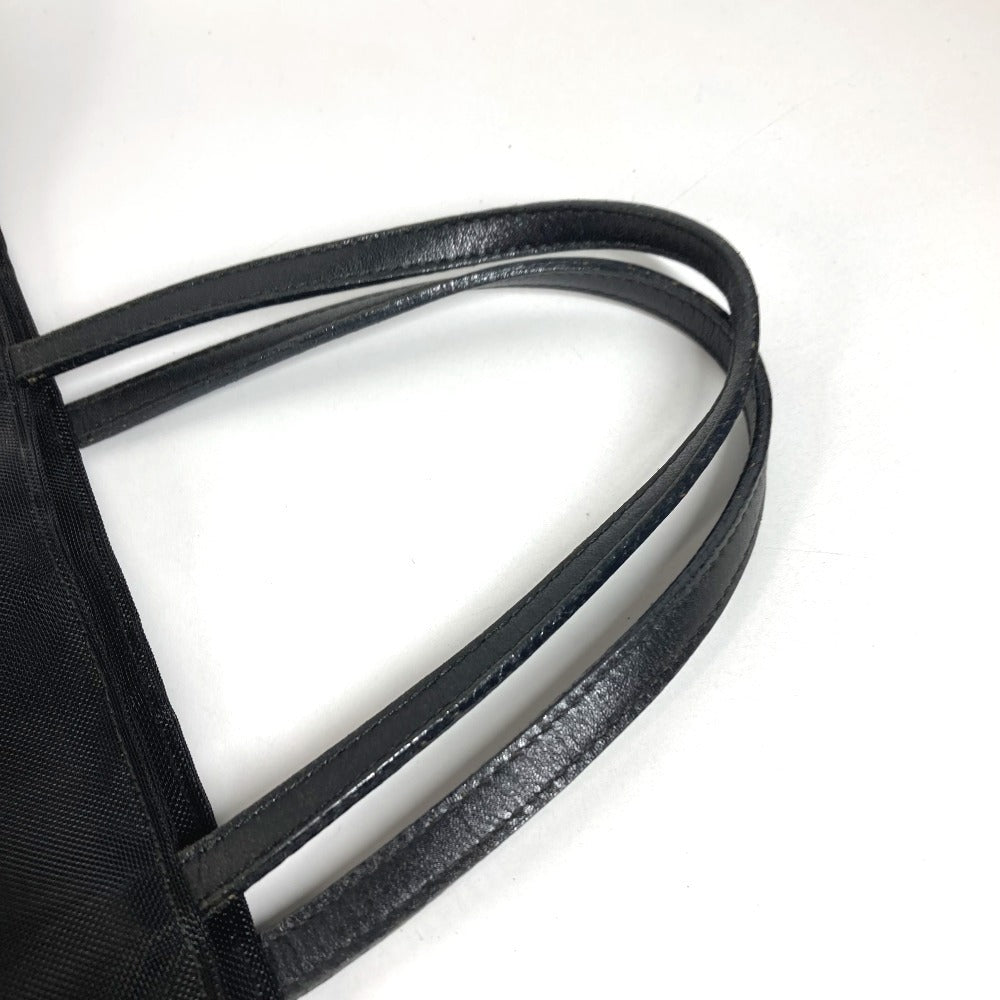FENDI ヴィンテージ FF ロゴ メッシュ カバン 肩掛け ショルダーバッグ トートバッグ ハンドバッグ メッシュ/レザー ユニセックス ブラック