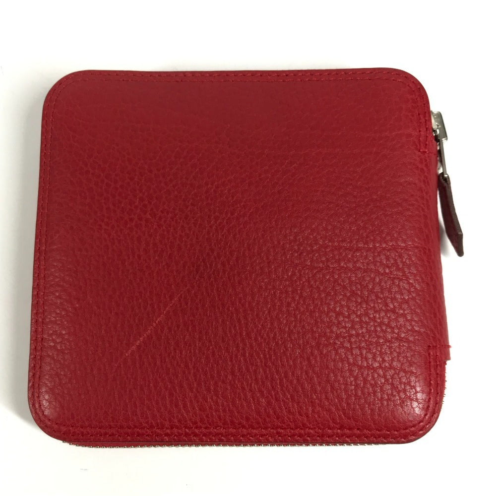 HERMES Bag, Eco-Friendly, Foldable, Silky Pop Tote Bag, Handbag, Shoulder Bag, Silk, Women's, Red