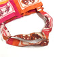 HERMES Bag, Eco-Friendly, Foldable, Silky Pop Tote Bag, Handbag, Shoulder Bag, Silk, Women's, Red