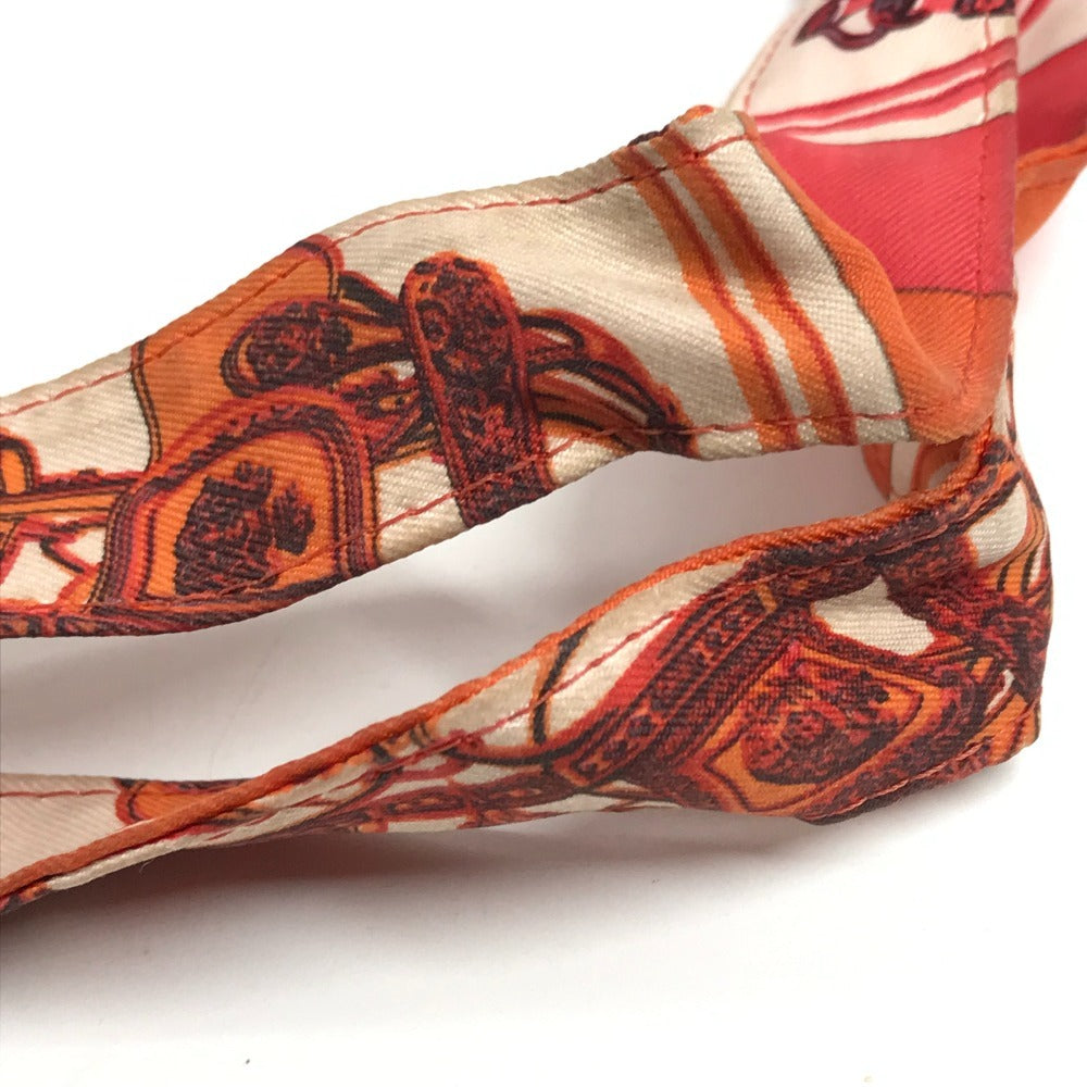 HERMES Bag, Eco-Friendly, Foldable, Silky Pop Tote Bag, Handbag, Shoulder Bag, Silk, Women's, Red