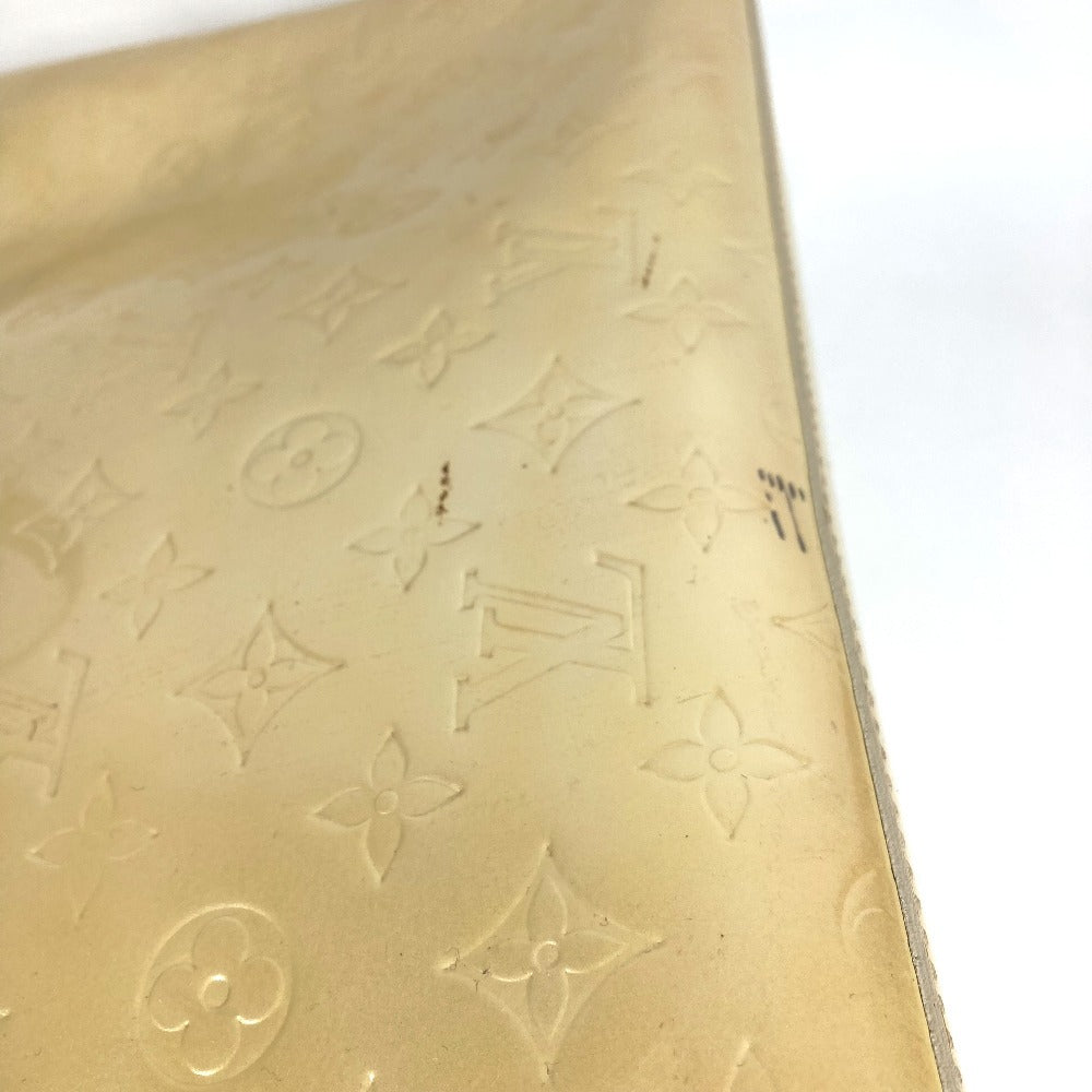 LOUIS VUITTON M91441 Monogram Vernis Wilshire MM Wilshire MM Bag Shoulder Bag Tote Bag Handbag Monogram Vernis Women's Blanc Corail Beige
