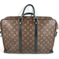 LOUIS VUITTON M40224 Monogram Macassar Port Document Voyage GM PDV Handbag Document Bag Briefcase Business Bag Monogram Macassar Canvas Unisex Brown