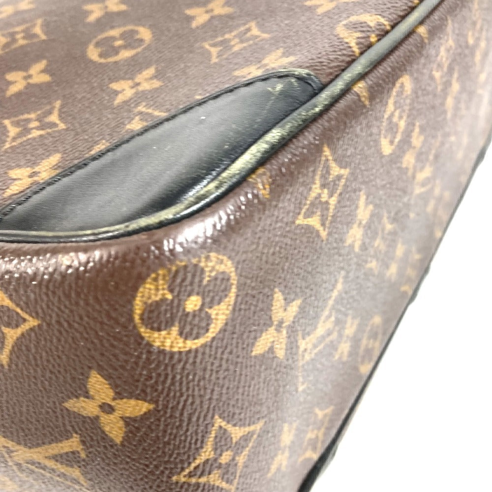 LOUIS VUITTON M40224 Monogram Macassar Port Document Voyage GM PDV Handbag Document Bag Briefcase Business Bag Monogram Macassar Canvas Unisex Brown