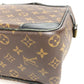 LOUIS VUITTON M40224 Monogram Macassar Port Document Voyage GM PDV Handbag Document Bag Briefcase Business Bag Monogram Macassar Canvas Unisex Brown
