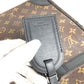 LOUIS VUITTON M40224 Monogram Macassar Port Document Voyage GM PDV Handbag Document Bag Briefcase Business Bag Monogram Macassar Canvas Unisex Brown