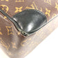 LOUIS VUITTON M40224 Monogram Macassar Port Document Voyage GM PDV Handbag Document Bag Briefcase Business Bag Monogram Macassar Canvas Unisex Brown