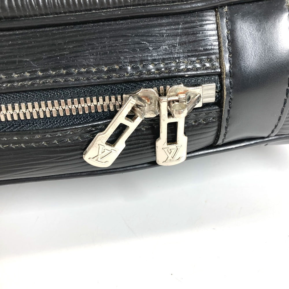 LOUIS VUITTON エピ ポルト ドキュマン ヴォワヤージュ PDV ハンドバッグ 書類バッグ ブリーフケース ビジネスバッグ エピレザー ユニセックス ノワール ブラック