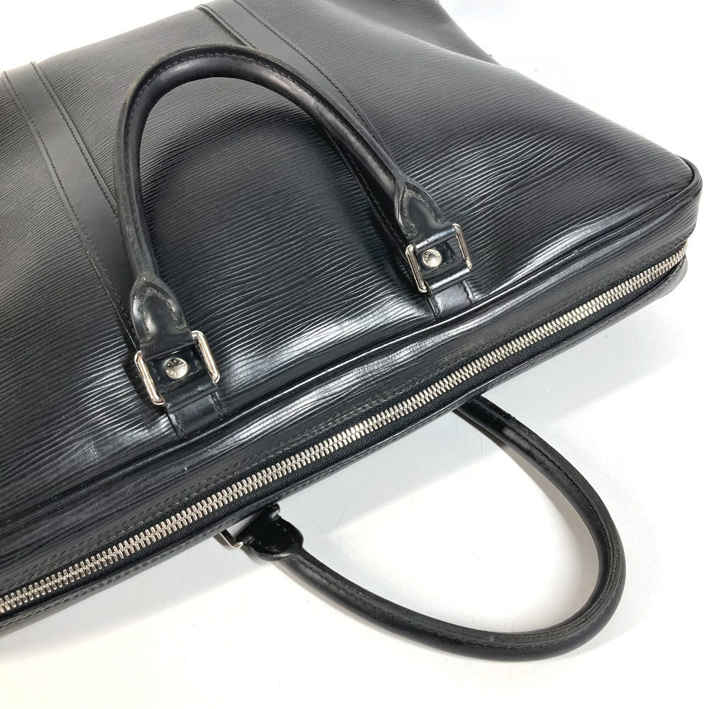 LOUIS VUITTON エピ ポルト ドキュマン ヴォワヤージュ PDV ハンドバッグ 書類バッグ ブリーフケース ビジネスバッグ エピレザー ユニセックス ノワール ブラック