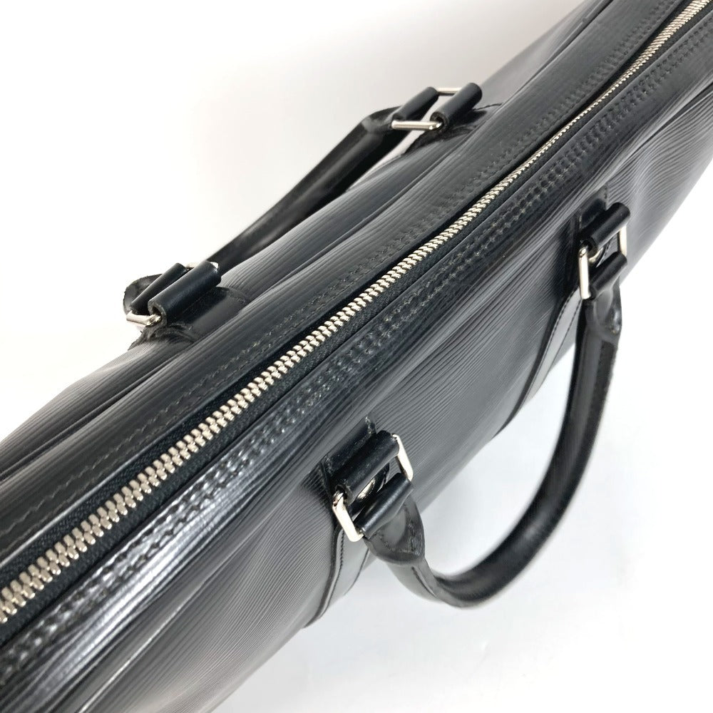 LOUIS VUITTON エピ ポルト ドキュマン ヴォワヤージュ PDV ハンドバッグ 書類バッグ ブリーフケース ビジネスバッグ エピレザー ユニセックス ノワール ブラック