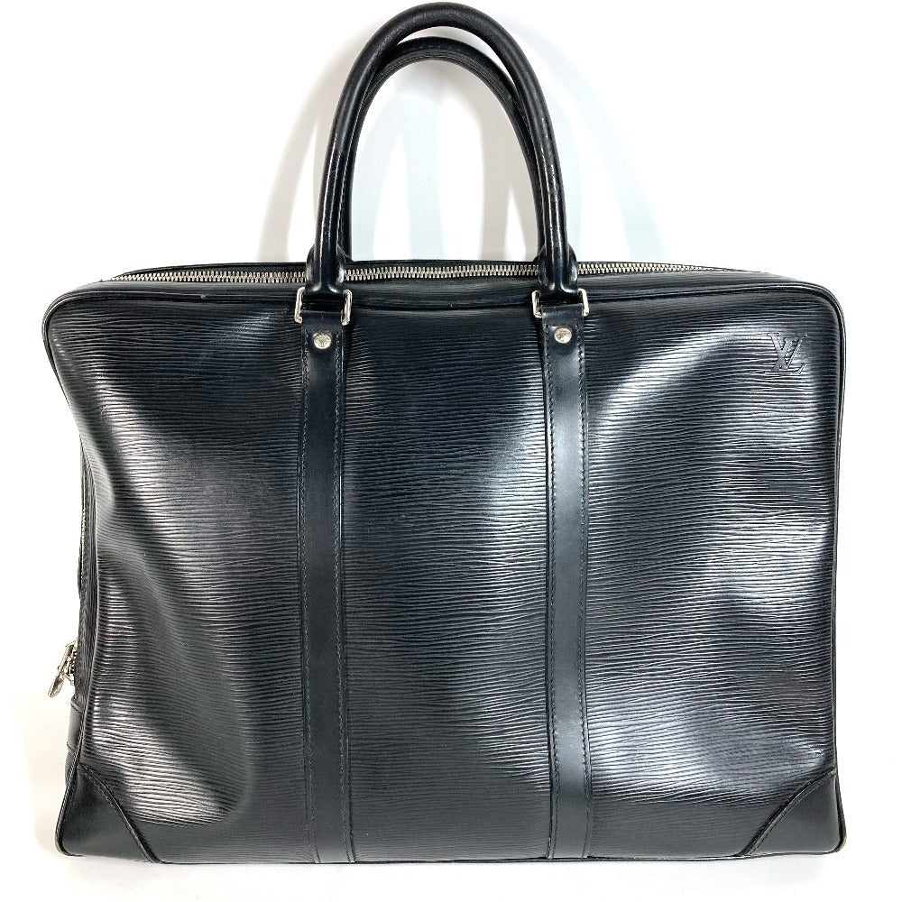 LOUIS VUITTON エピ ポルト ドキュマン ヴォワヤージュ PDV ハンドバッグ 書類バッグ ブリーフケース ビジネスバッグ エピレザー ユニセックス ノワール ブラック