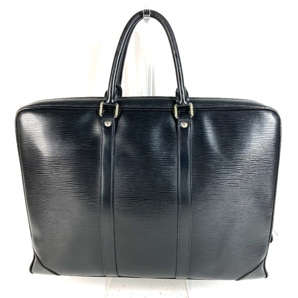 LOUIS VUITTON エピ ポルト ドキュマン ヴォワヤージュ PDV ハンドバッグ 書類バッグ ブリーフケース ビジネスバッグ エピレザー ユニセックス ノワール ブラック