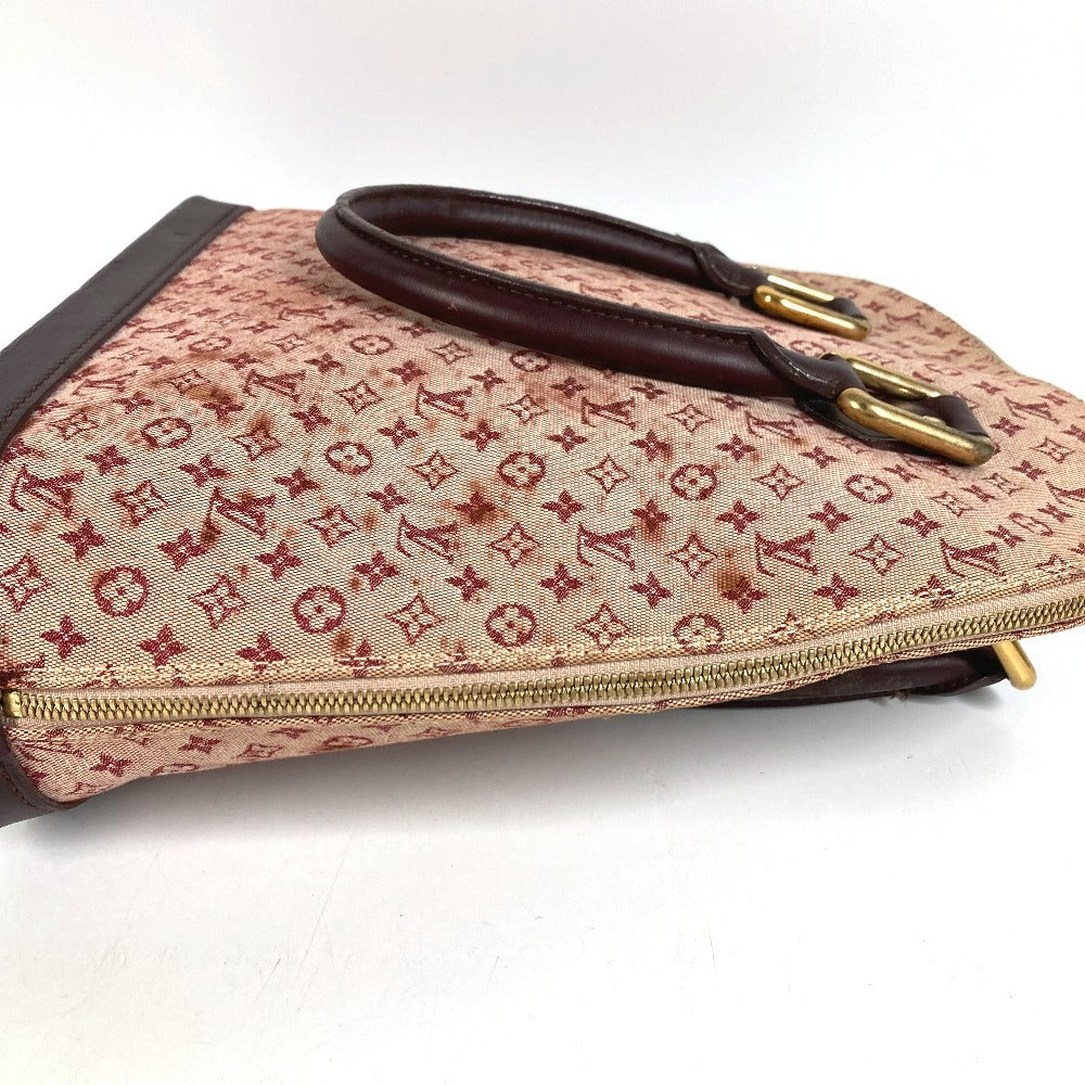 LOUIS VUITTON M92204 Monogram Mini Alma O Handbag Tote Bag Tote Bag Monogram Mini Canvas Ladies Cerise Red