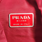 PRADA Bi-Color Triangle Logo Plate Backpack Bag Rucksack Nylon Unisex Red