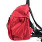 PRADA Bi-Color Triangle Logo Plate Backpack Bag Rucksack Nylon Unisex Red