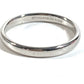 TIFFANY&Co. Accessories Jewelry Platinum Ring Pt950 Men's Silver