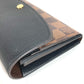 LOUIS VUITTON N61261 ダミエ ポルトフォイユノルマンディ ロングウォレット フラップ 長財布 ダミエキャンバス ユニセックス ノワール ブラック