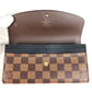 LOUIS VUITTON N61261 ダミエ ポルトフォイユノルマンディ ロングウォレット フラップ 長財布 ダミエキャンバス ユニセックス ノワール ブラック