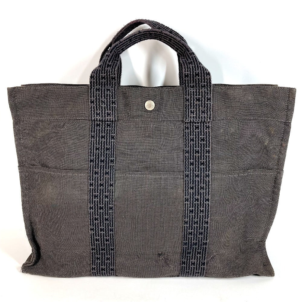 HERMES Herline MM Herline MM Bag Tote Bag Handbag Canvas Unisex Gray