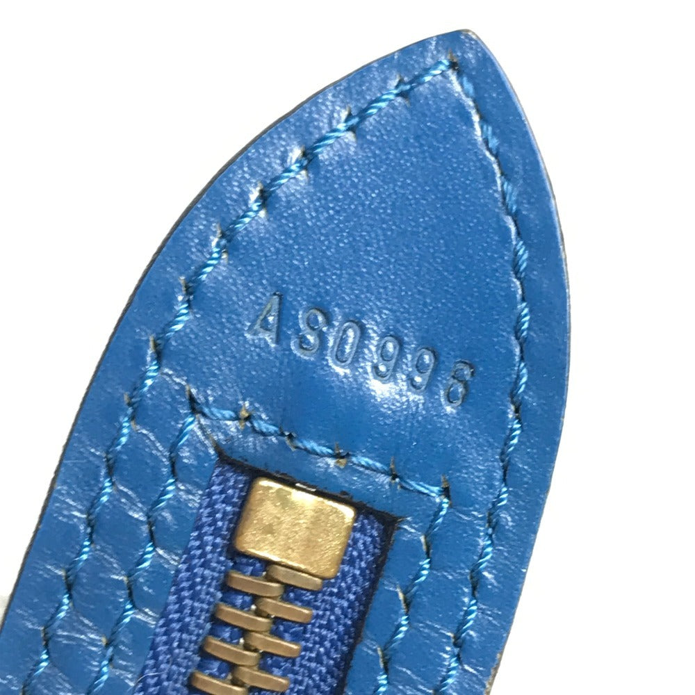 LOUIS VUITTON M52265 エピ サンジャックショッピング ショルダーバッグ カバン 肩掛け トートバッグ エピレザー ユニセックス トレドブルー ブルー