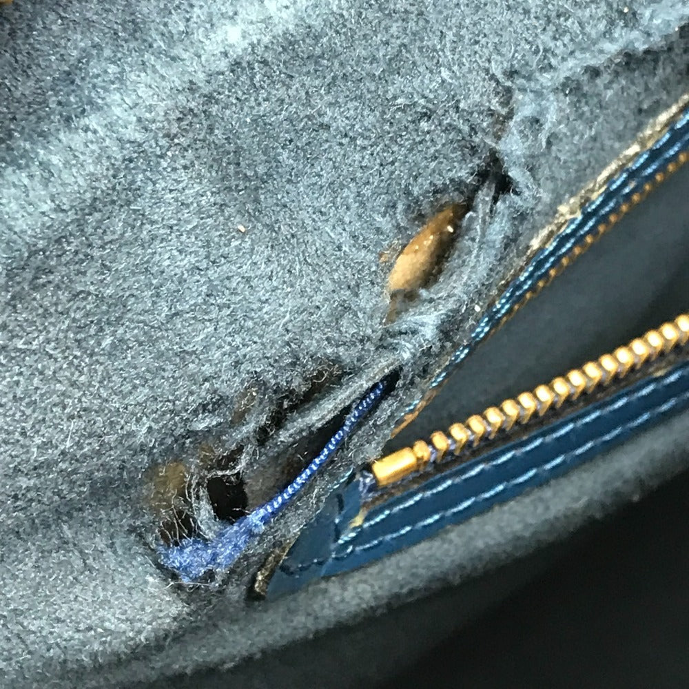 LOUIS VUITTON M52265 エピ サンジャックショッピング ショルダーバッグ カバン 肩掛け トートバッグ エピレザー ユニセックス トレドブルー ブルー