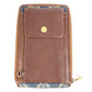 CELINE Pouch Shoulder Wallet Macadam Logo Long Wallet Round Zipper Long Wallet Denim Unisex Blue