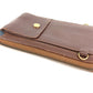 CELINE Pouch Shoulder Wallet Macadam Logo Long Wallet Round Zipper Long Wallet Denim Unisex Blue