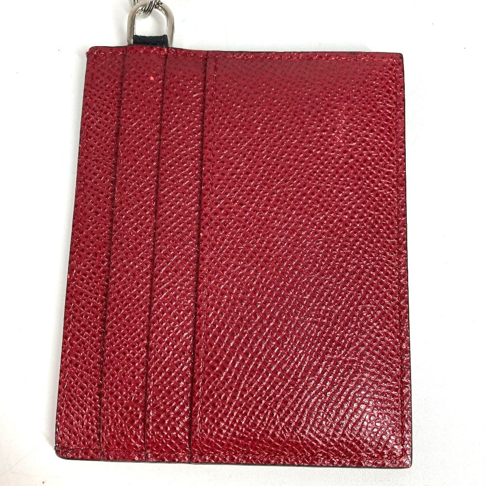 BVLGARI BVLGARI BVLGARI MAN Coin Case & Card Case Long Wallet Card Holder Pass Case Coin Case Leather Unisex Black