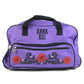 ANNA SUI Travel Bag 2-Wheel Butterfly Logo Suitcase Canvas Unisex Purple