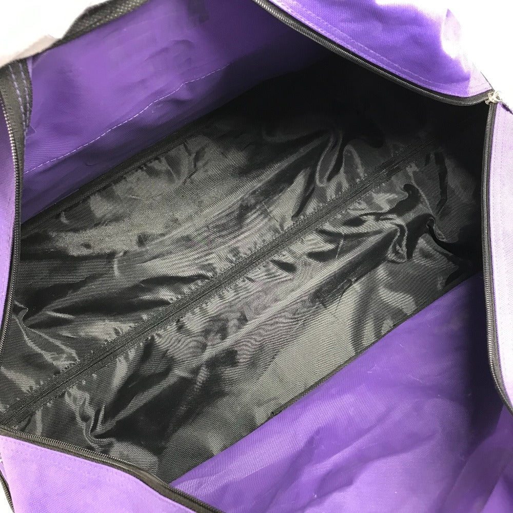 ANNA SUI Travel Bag 2-Wheel Butterfly Logo Suitcase Canvas Unisex Purple