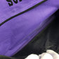 ANNA SUI Travel Bag 2-Wheel Butterfly Logo Suitcase Canvas Unisex Purple