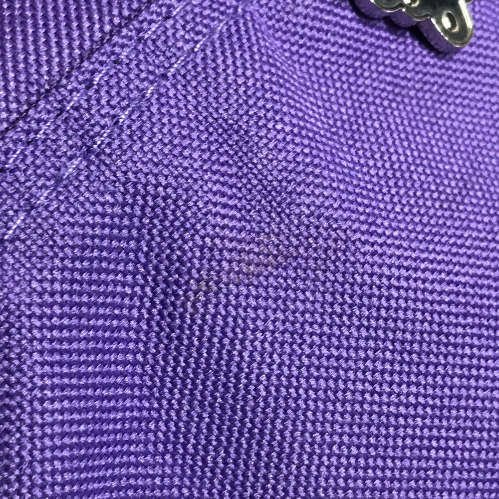 ANNA SUI Travel Bag 2-Wheel Butterfly Logo Suitcase Canvas Unisex Purple