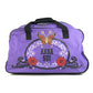 ANNA SUI Travel Bag 2-Wheel Butterfly Logo Suitcase Canvas Unisex Purple