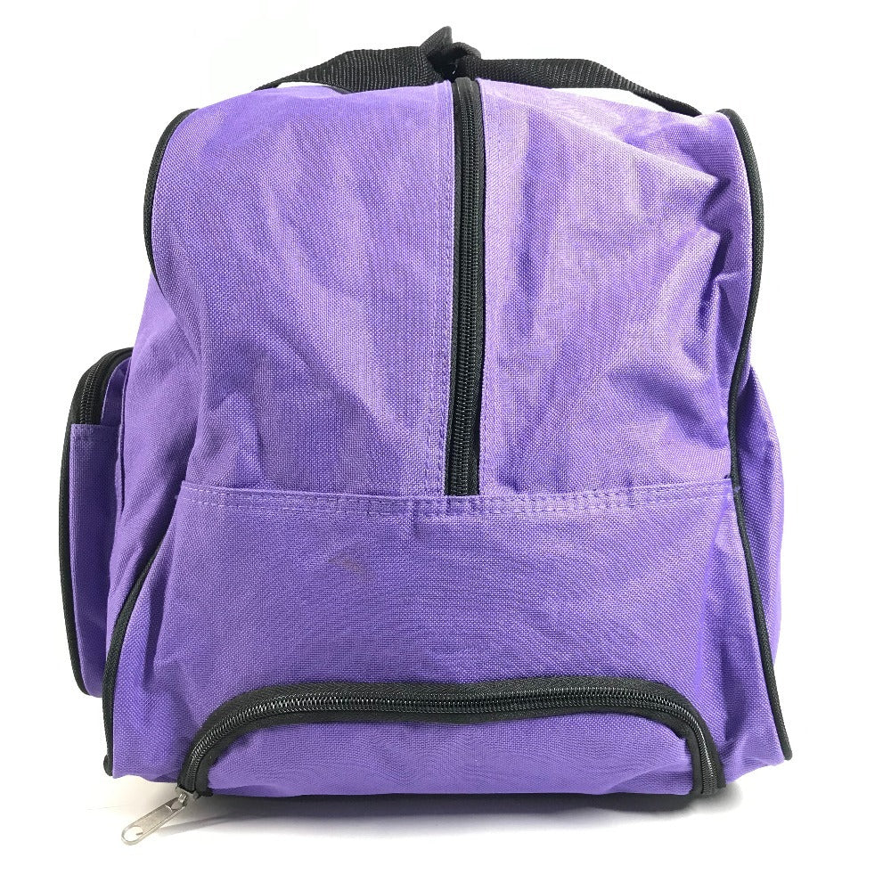 ANNA SUI Travel Bag 2-Wheel Butterfly Logo Suitcase Canvas Unisex Purple