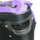 ANNA SUI Travel Bag 2-Wheel Butterfly Logo Suitcase Canvas Unisex Purple