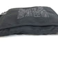 Salvatore Ferragamo Logo Bag, Crossbody Pouch, Flap Shoulder Bag, Nylon Canvas, Unisex, Black
