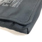 Salvatore Ferragamo Logo Bag, Crossbody Pouch, Flap Shoulder Bag, Nylon Canvas, Unisex, Black