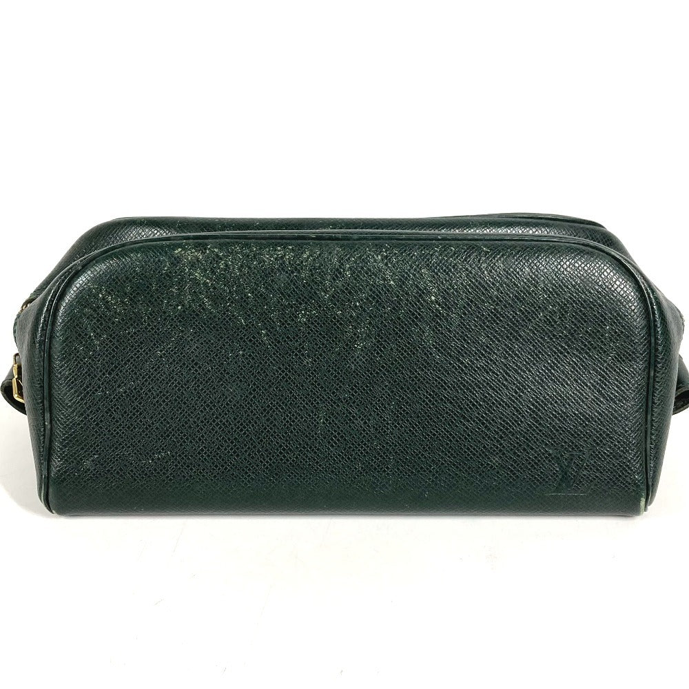 LOUIS VUITTON M30224 タイガ トゥルース トワレットPM カバン メイクポーチ 化粧ポーチ セカンドバッグ ポーチ タイガレザー メンズ エピセア グリーン