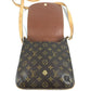 LOUIS VUITTON M51258 モノグラム ミュゼット サルサ ショート カバン 肩掛け フラップ ポシェット ショルダーバッグ ユニセックス ブラウン