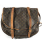 LOUIS VUITTON M42252 モノグラム ソミュール43 ソミュール 43 斜め掛け フラップ カバン ショルダーバッグ モノグラムキャンバス ユニセックス ブラウン