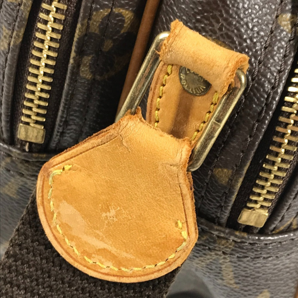 LOUIS VUITTON M45254 モノグラム リポーターPM リポーター PM 斜め掛け カバン ショルダーバッグ モノグラムキャンバス ユニセックス ブラウン