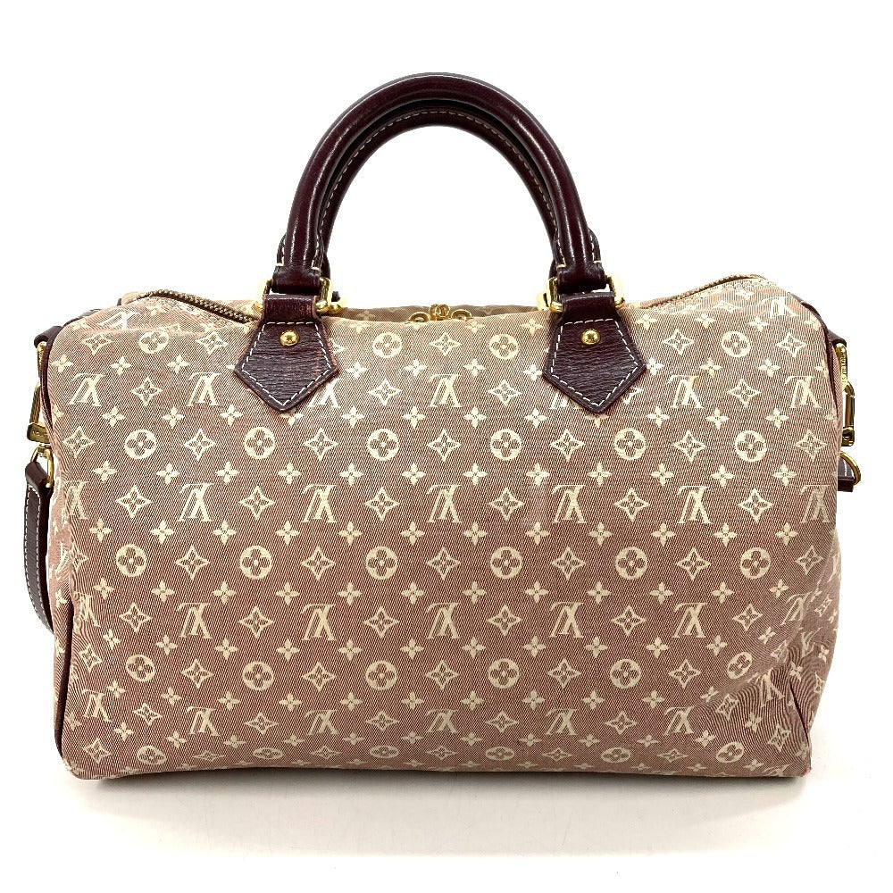 LOUIS VUITTON M56704 モノグラムイディール スピーディバンドリエール30 2WAYバッグ ミニボストンバッグ ショルダーバッグ カバン ハンドバッグ モノグラムイディール レディース セピア ブラウン