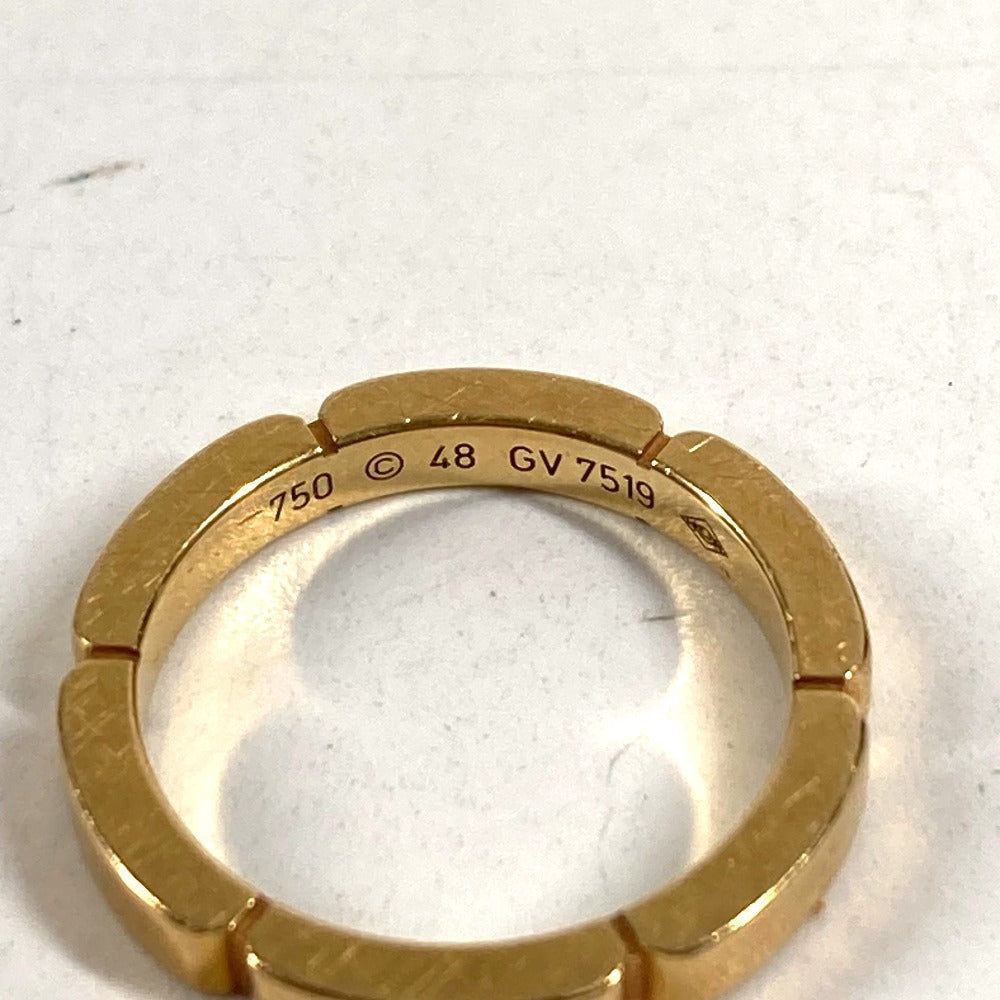 CARTIER K18 金 18K マイヨンパンテール ロゴ アクセサリー ジュエリー リング・指輪 YG750 レディース ゴールド