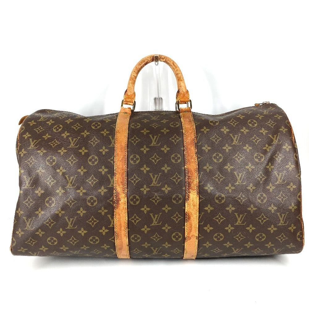 LOUIS VUITTON M41424 モノグラム キーポル55 キーポル 55 デベソ 旧型 カバン ハンドバッグ 旅行バッグ トラベルバッグ ボストンバッグ モノグラムキャンバス ユニセックス ブラウン