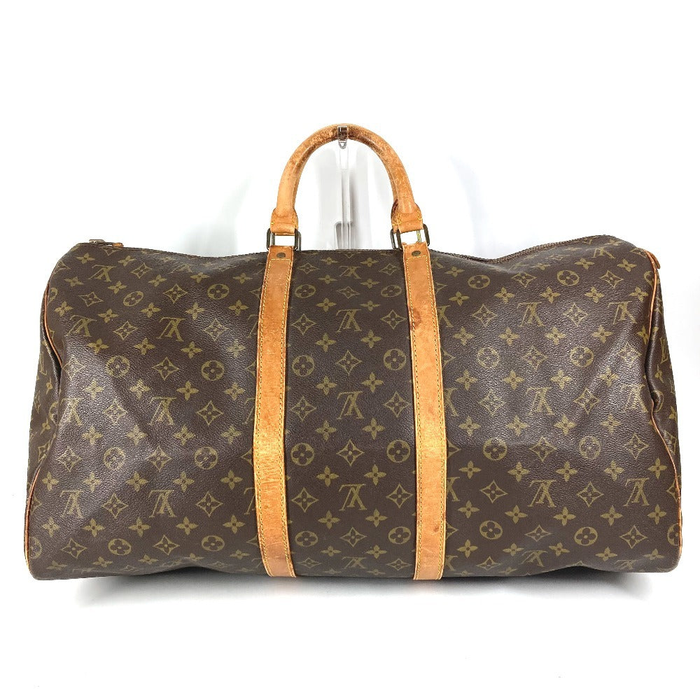 LOUIS VUITTON M41424 モノグラム キーポル55 キーポル 55 デベソ 旧型 カバン ハンドバッグ 旅行バッグ トラベルバッグ ボストンバッグ モノグラムキャンバス ユニセックス ブラウン