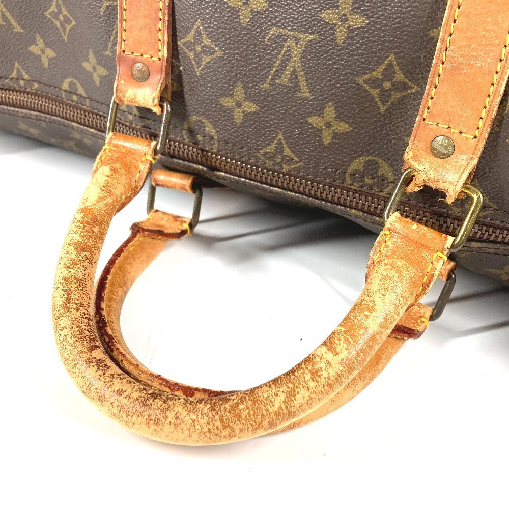 LOUIS VUITTON M41424 モノグラム キーポル55 キーポル 55 デベソ 旧型 カバン ハンドバッグ 旅行バッグ トラベルバッグ ボストンバッグ モノグラムキャンバス ユニセックス ブラウン