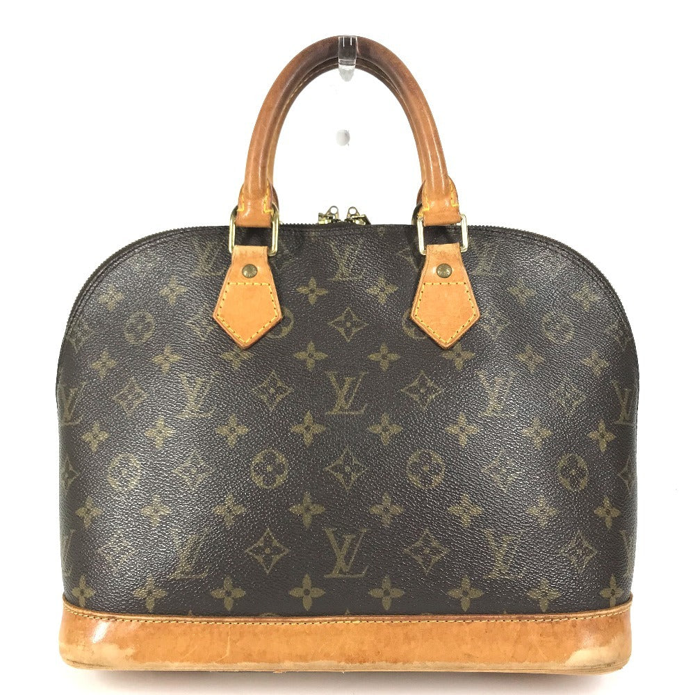 LOUIS VUITTON M51130 Monogram Alma Bag Tote Bag Hand Bag MonogramCanvas Brown Used